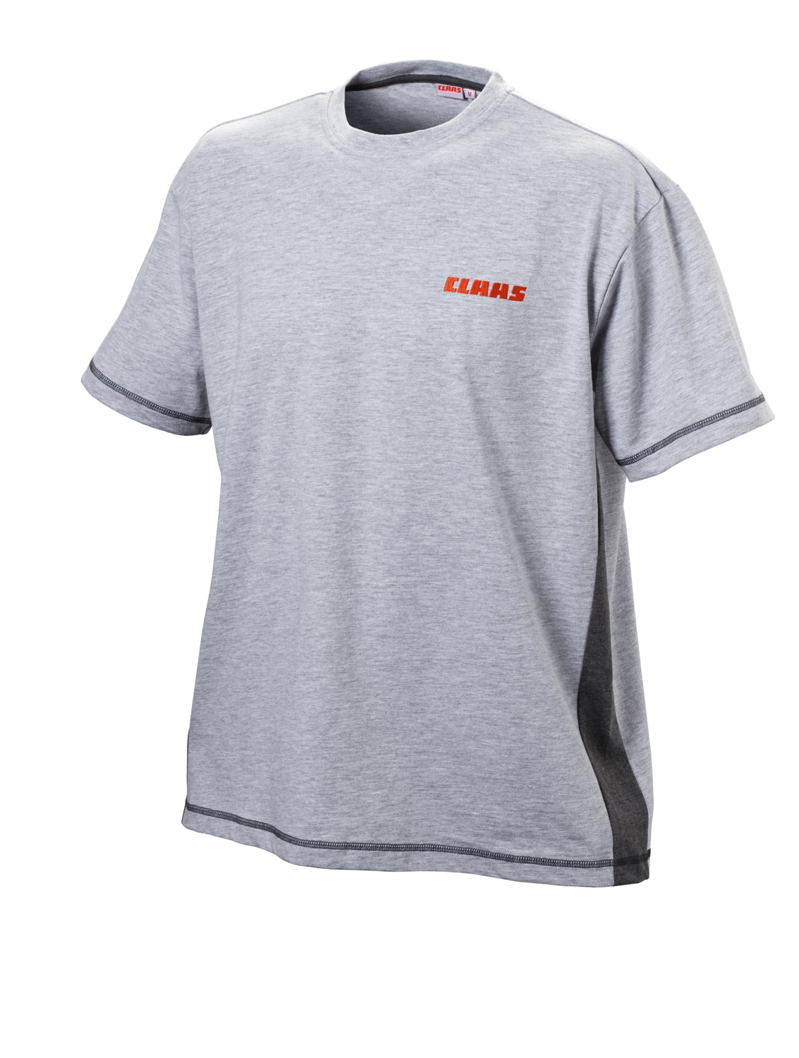 T-Shirt de travail gris clair pour homme de la marque CLAAS chez JF-AGRI à Schlierbach
