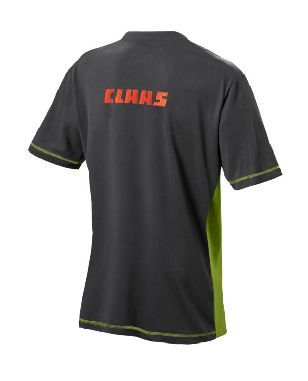 T-Shirt de travail gris foncé pour homme de la marque CLAAS chez JF-AGRI à Schlierbach