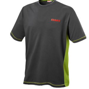 T-Shirt de travail gris foncé pour homme de la marque CLAAS chez JF-AGRI à Schlierbach