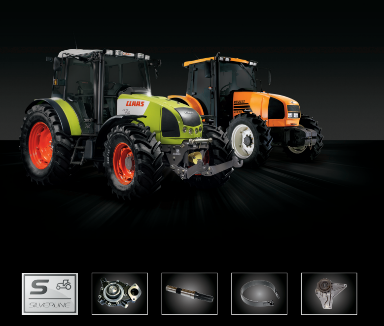 CLAAS SILVERLINE : Pièces CLAAS ORIGINAL pour les tracteurs de première génération