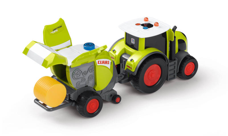 CLAAS Tracteur jouet avec remorque Axion 870 + Animal 36 cm