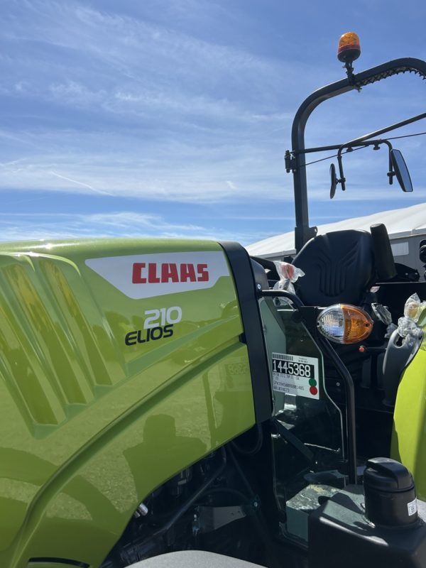 tracteur claas elios 210 matériel neuf jf agri à schlierbach