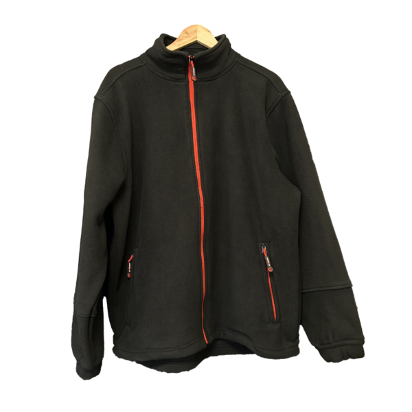 veste polaire noire homme endurance line granit jf-agri à schlierbach