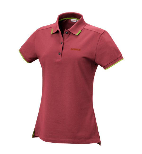 polo rouge femme claas jf agri à schlierbach