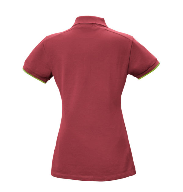 polo rouge femme claas de dos jf-agri à schlierbach