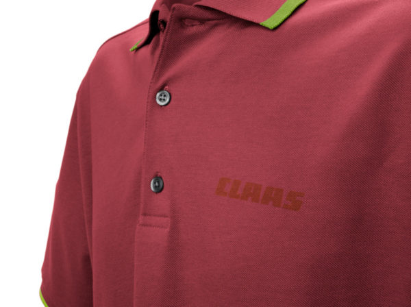 polo rouge femme claas