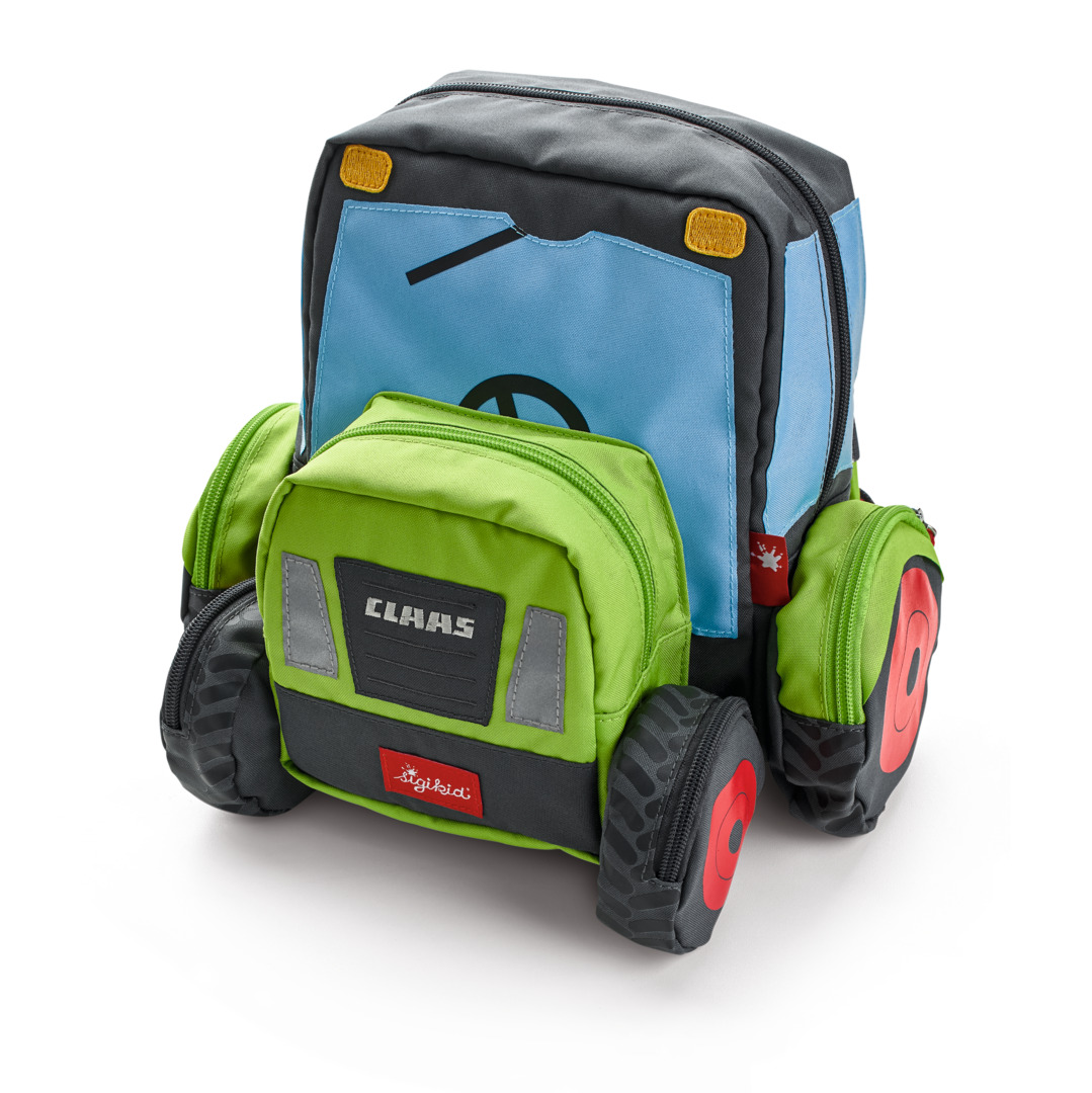 Sac à Dos Enfant Tracteur Agricole - Pour Garçon 3 à 8 Ans, Léger, Avec Sifflet De Sécurité, Pour École Ou Loisirs