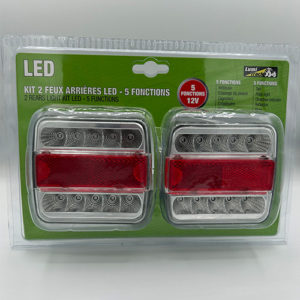 kit 2 feux arrières led 5 fonctions