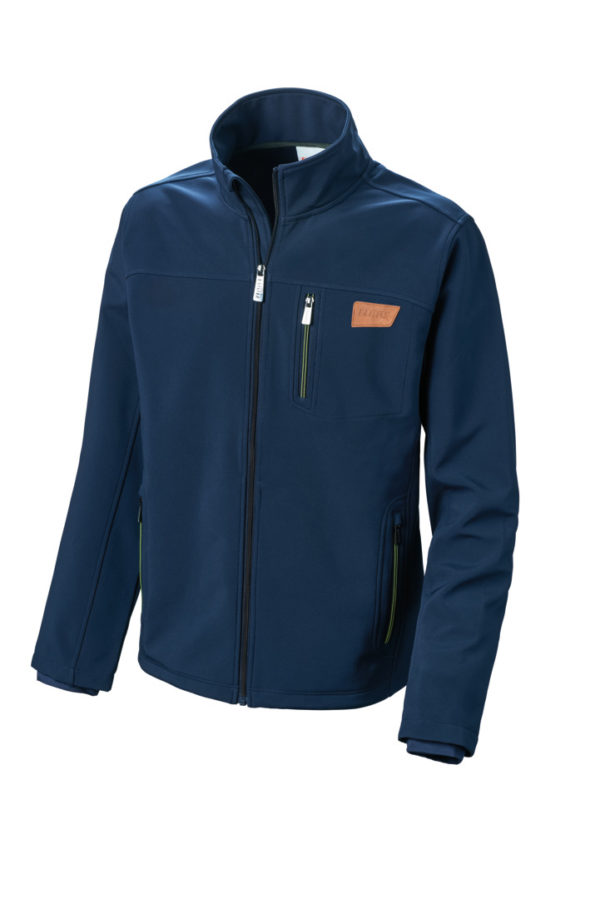 veste softshell bleu claas