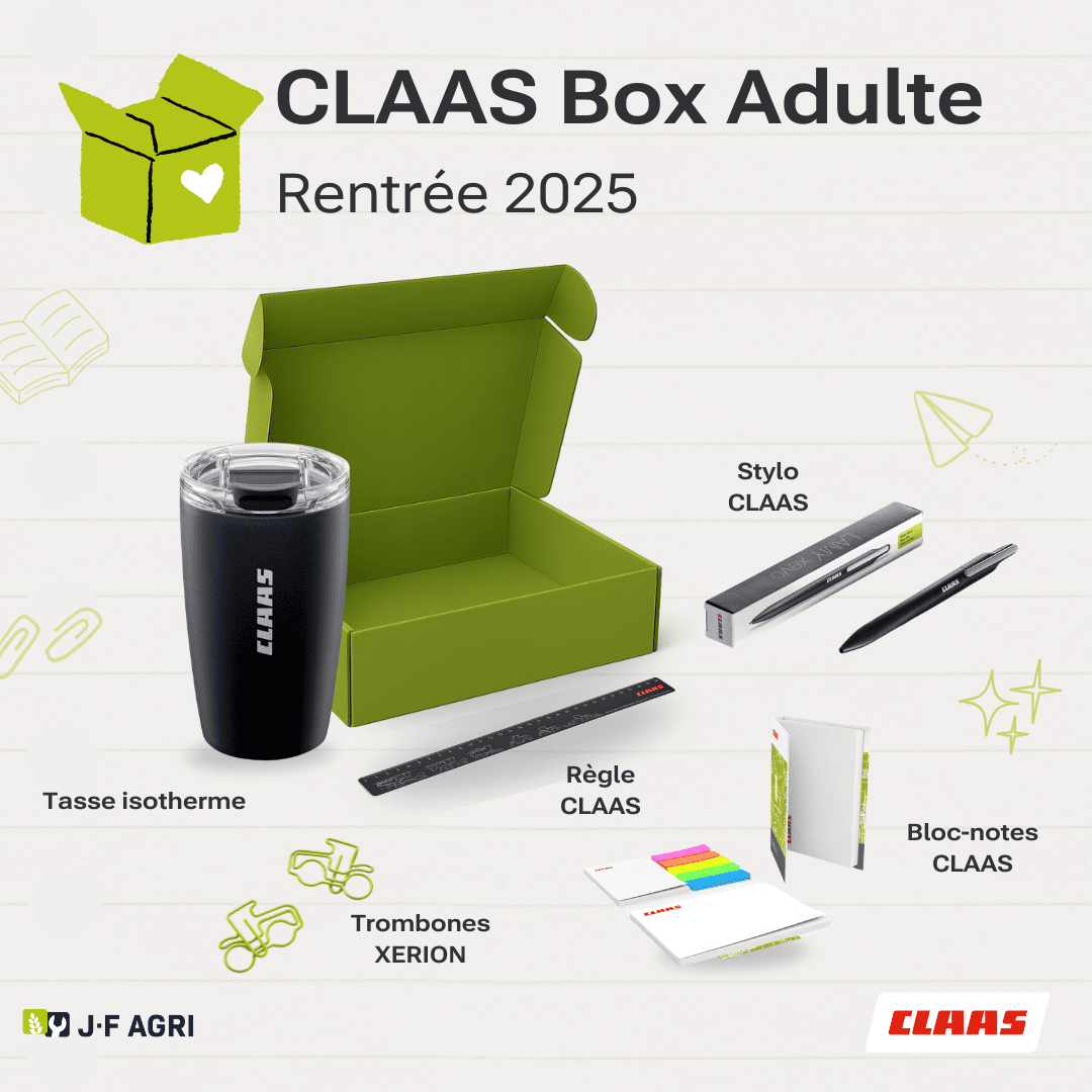CLAAS Box Adulte 2 claas box adulte rentrée 2025 claas jf agri schlierbach