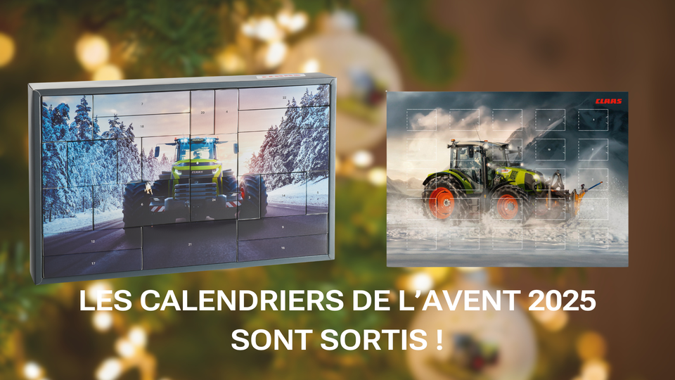 Les calendriers de l’Avent CLAAS 2025 sont disponibles !