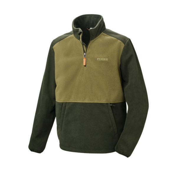 pull polaire kaki claas
