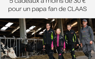 Fête des pères : 5 cadeaux à moins de 30€ pour un papa fan de CLAAS