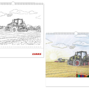 calendrier de coloriage claas