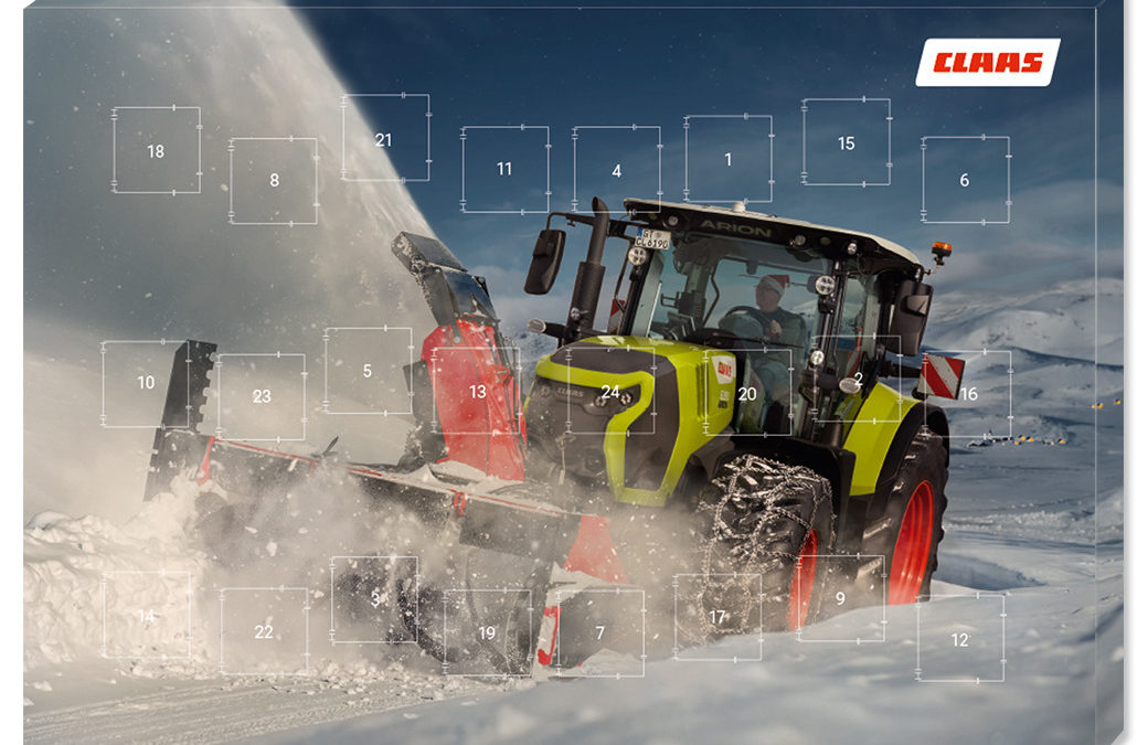 Le calendrier de l’Avent CLAAS 2026 est là !